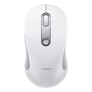 Baseus F02 Ergonomic Wireless Mouse USB 2.4GHz - Whiteeng