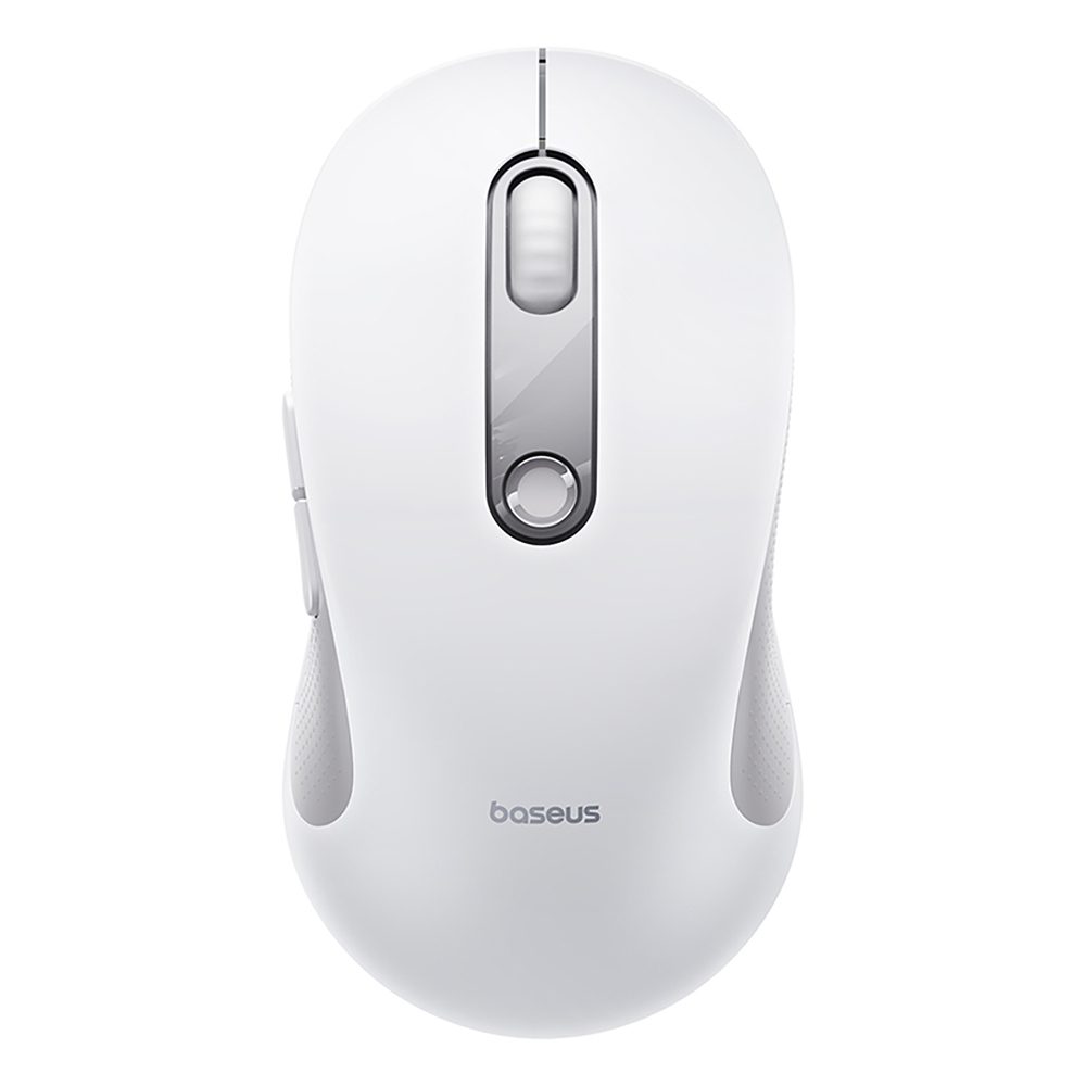 Baseus F02 Ergonomic Wireless Mouse USB 2.4GHz - Whiteeng