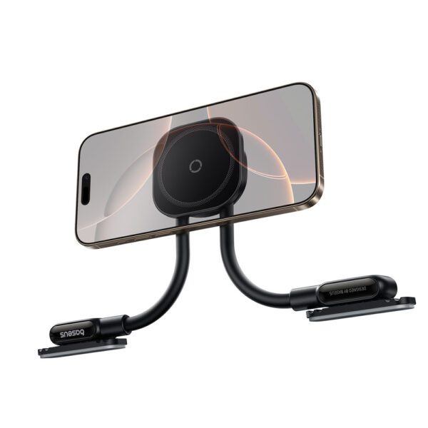 Baseus PrimeTrip C03s Magnetic Holder Compatible with MagSafe for Dashboard, Adhesive - Blackeng