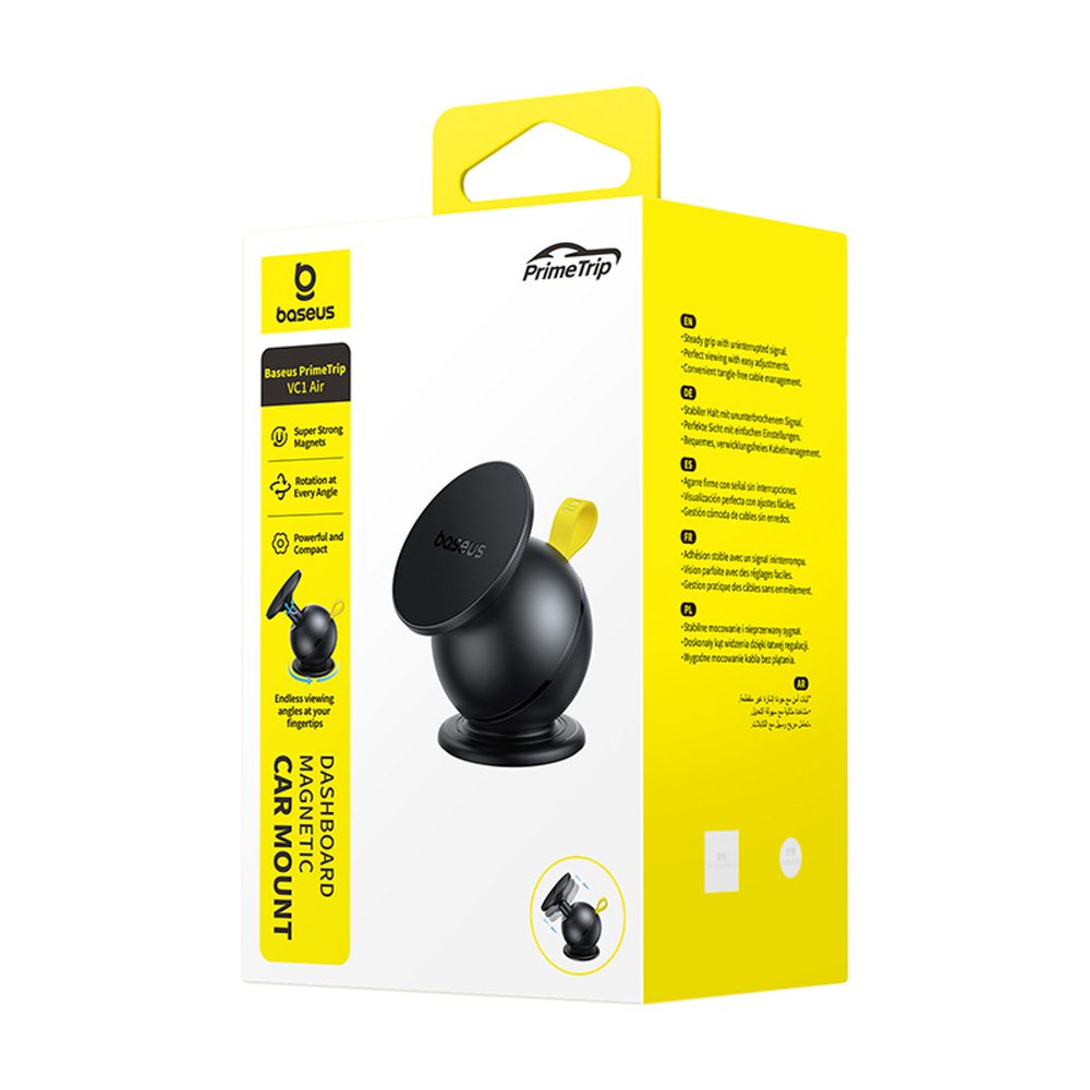 Baseus PrimeTrip VC1 Air Magnetic Dashboard Mount Compatible with MagSafe - Blackeng