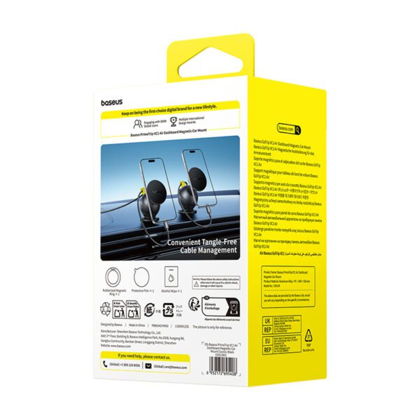 Baseus PrimeTrip VC1 Air Magnetic Dashboard Mount Compatible with MagSafe - Blackeng