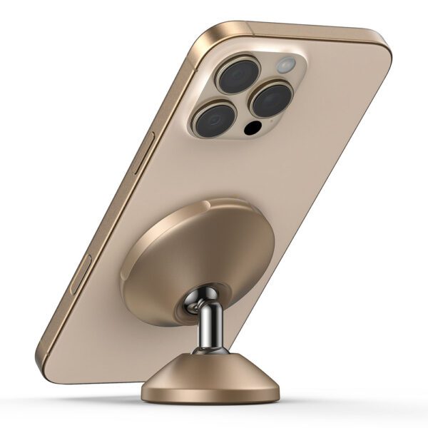 Baseus GoTrip DC1 Magnetic Holder Compatible with MagSafe for Windshield/Dashboard - Goldeng