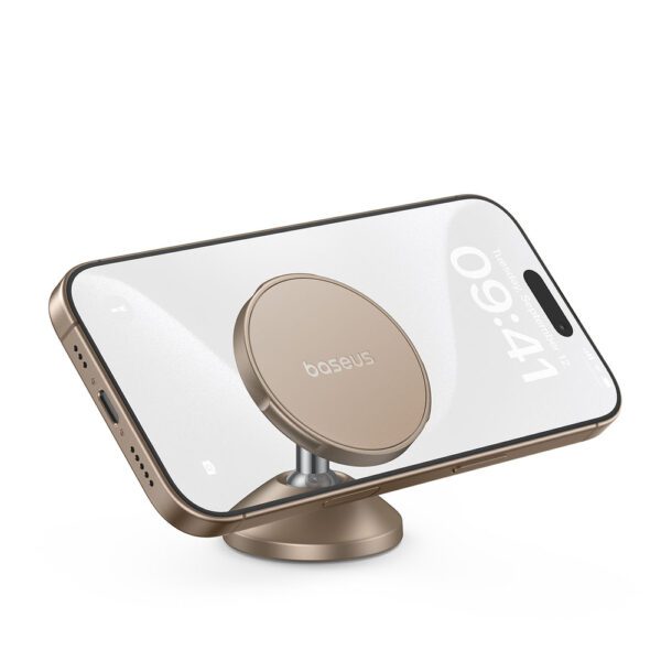 Baseus GoTrip DC1 Magnetic Holder Compatible with MagSafe for Windshield/Dashboard - Goldeng