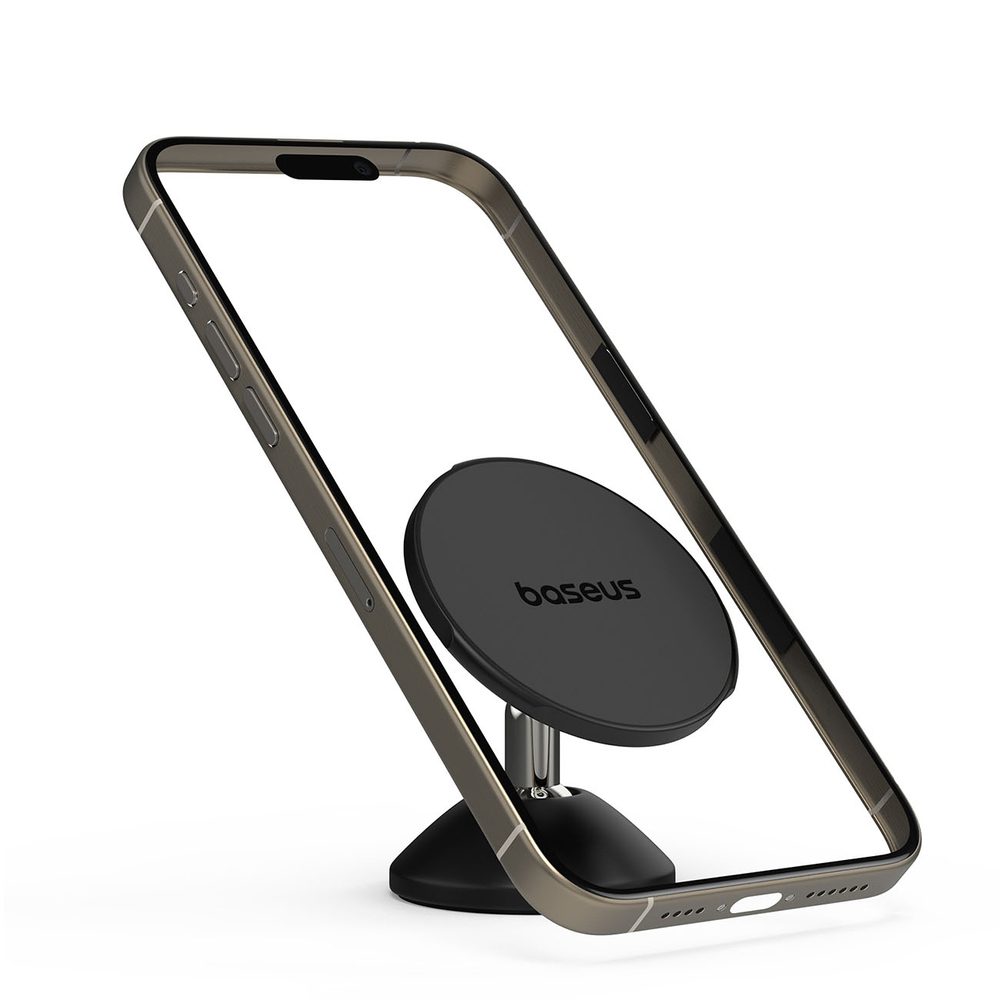 Baseus GoTrip DC1 Magnetic Holder Compatible with MagSafe for Windshield/Dashboard - Blackeng