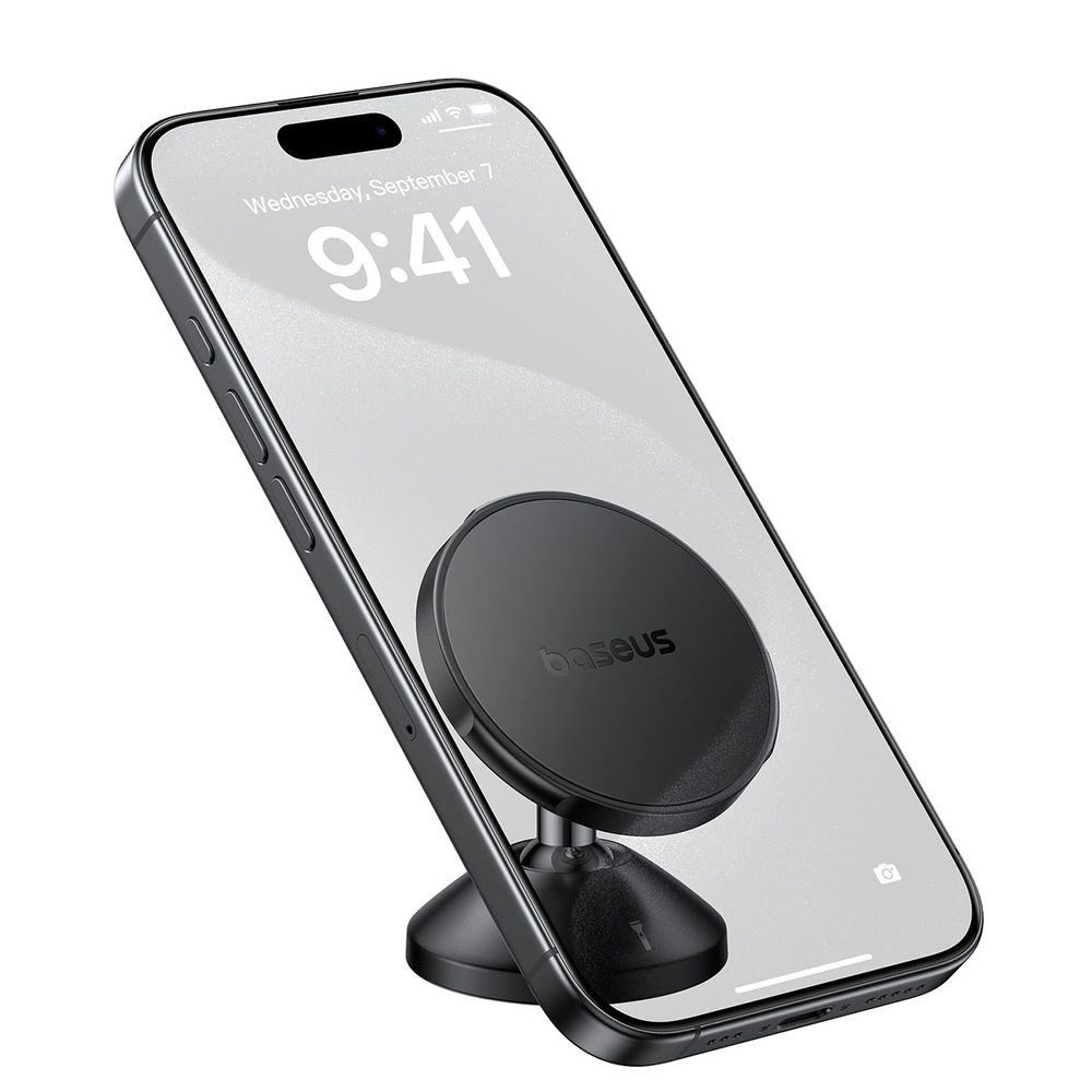 Baseus GoTrip DC1 Magnetic Holder Compatible with MagSafe for Windshield/Dashboard - Blackeng