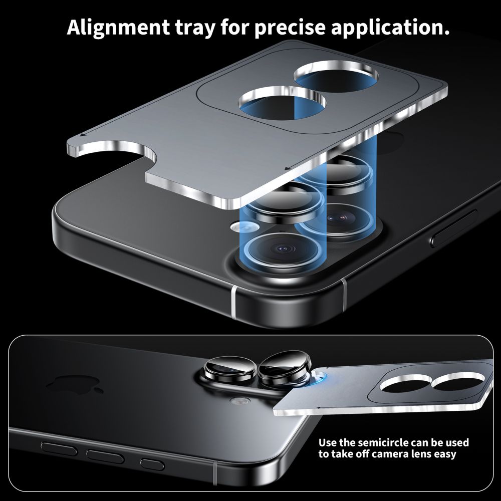 Tech-Protect Camring Fit+ Camera Cover for iPhone 17 - Greeneng