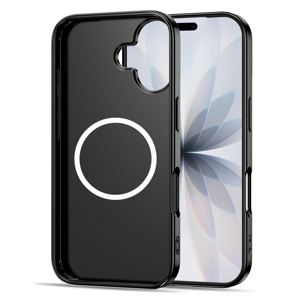 Tech-Protect Lamano MagSafe case for iPhone 17 - black and redeng