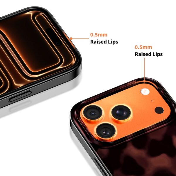 CREATOR: gd-jpeg v1.0 (using IJG JPEG v62), quality = 80 Tech-Protect Lamano MagSafe case for iPhone 17 Pro - black and redeng