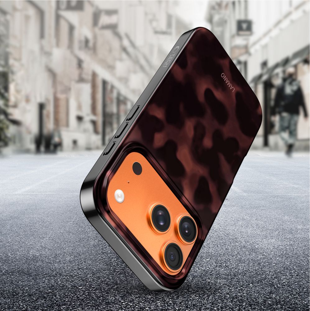 CREATOR: gd-jpeg v1.0 (using IJG JPEG v62), quality = 80 Tech-Protect Lamano MagSafe case for iPhone 17 Pro - black and redeng