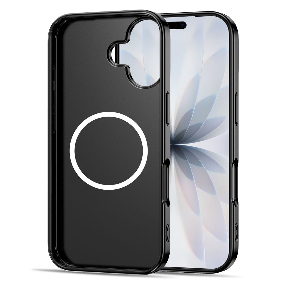 Tech-Protect Lamano MagSafe case for iPhone 16 - black and redeng