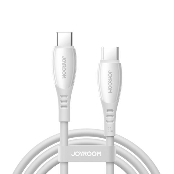 203858_1 Joyroom S-A59 Vibrant Series 60W USB-C - USB-C Cable 1.2m - Whiteeng
