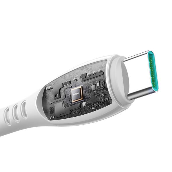 203858_4 Joyroom S-A59 Vibrant Series 60W USB-C - USB-C Cable 1.2m - Whiteeng