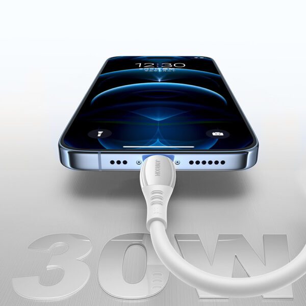 203859_8 Joyroom S-A59 Vibrant Series 30W USB-C - Lightning cable 1.2m - whiteeng