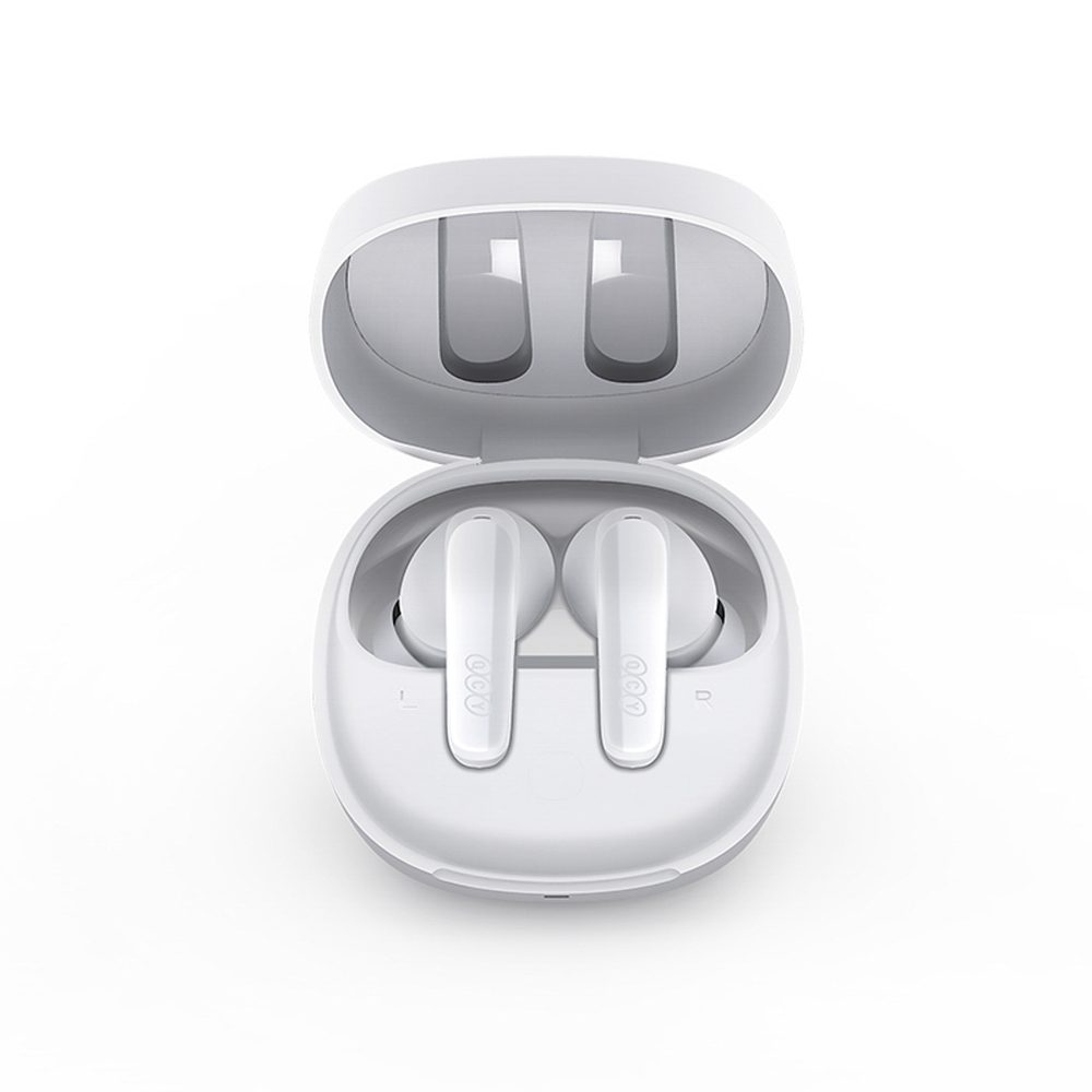 QCY T13X In-Ear Headphones with ENC IPX5 Bluetooth 5.3 - Whiteeng