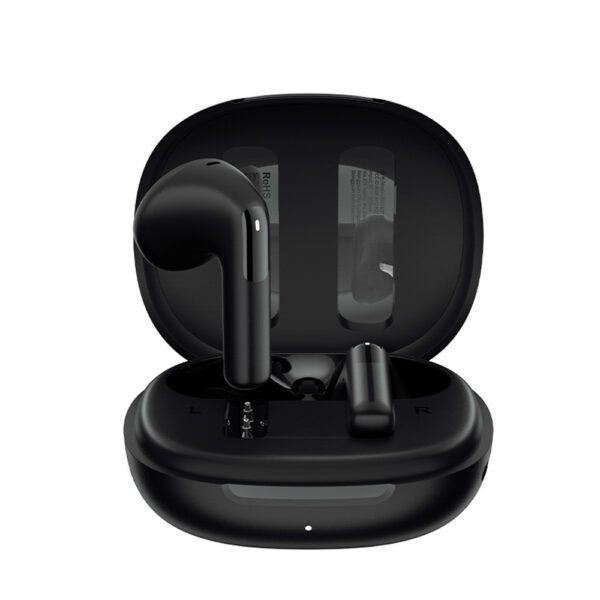 QCY AilyBuds E10 In-Ear Headphones with ENC LDAC Hi-Res Audio IPX4 Bluetooth 5.4 - Blackeng