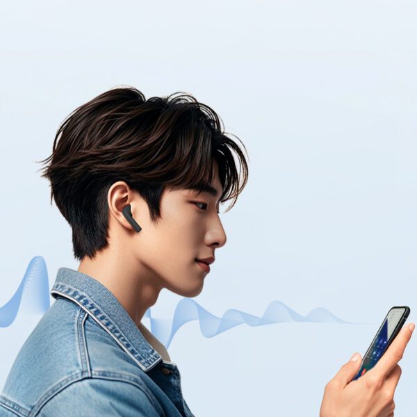 QCY AilyBuds E10 In-Ear Headphones with ENC LDAC Hi-Res Audio IPX4 Bluetooth 5.4 - Blackeng