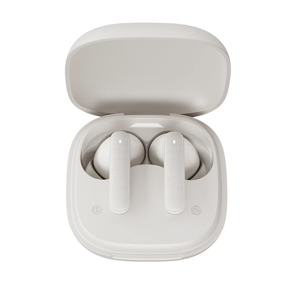 QCY Buds In-Ear Headphones with ENC SBC IPX4 Bluetooth 5.4 - Whiteeng