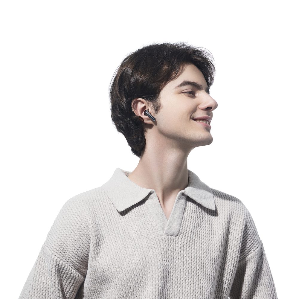 QCY AilyBuds Pro+ In-Ear Headphones with ANC LDAC IPX5 Bluetooth 5.3 - Blackeng