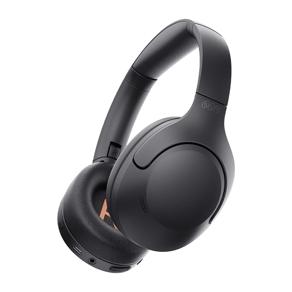 QCY H3 Lite Over-Ear Headphones with ANC Bluetooth 5.3 - Blackeng