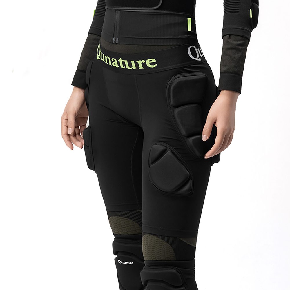 Qunature Ski Hip Protectors - Advanced L Skis, Snowboard, Skates - Blackeng