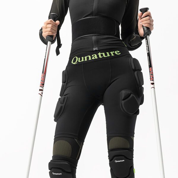 Qunature Ski Hip Protectors - Advanced XL Skis Snowboard Skates - Blackeng