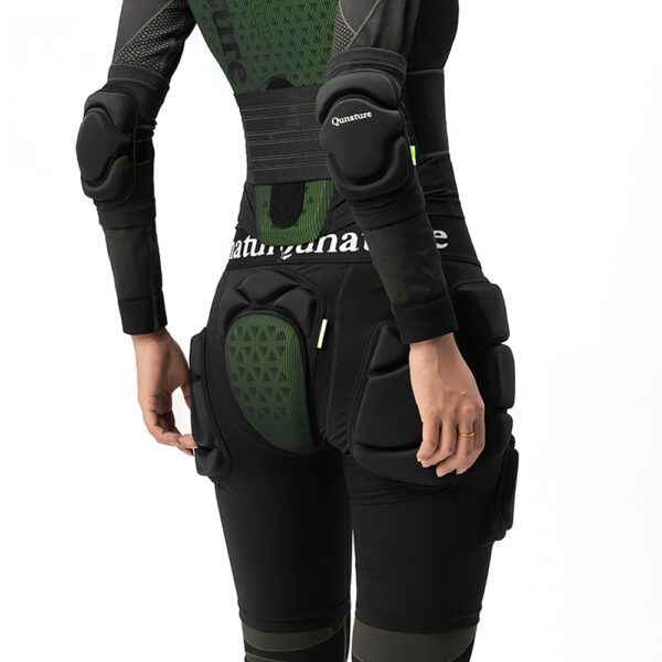 Qunature Ski Hip Protectors - Advanced XL Skis Snowboard Skates - Blackeng