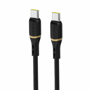 Dudao L25C USB-C Cable 1m 60W with Soft Silicone Braid - Blackeng