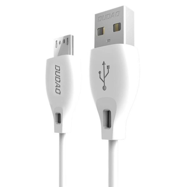 Dudao L4M USB-A - MicroUSB 2.4 A Cable 1m - Whiteeng