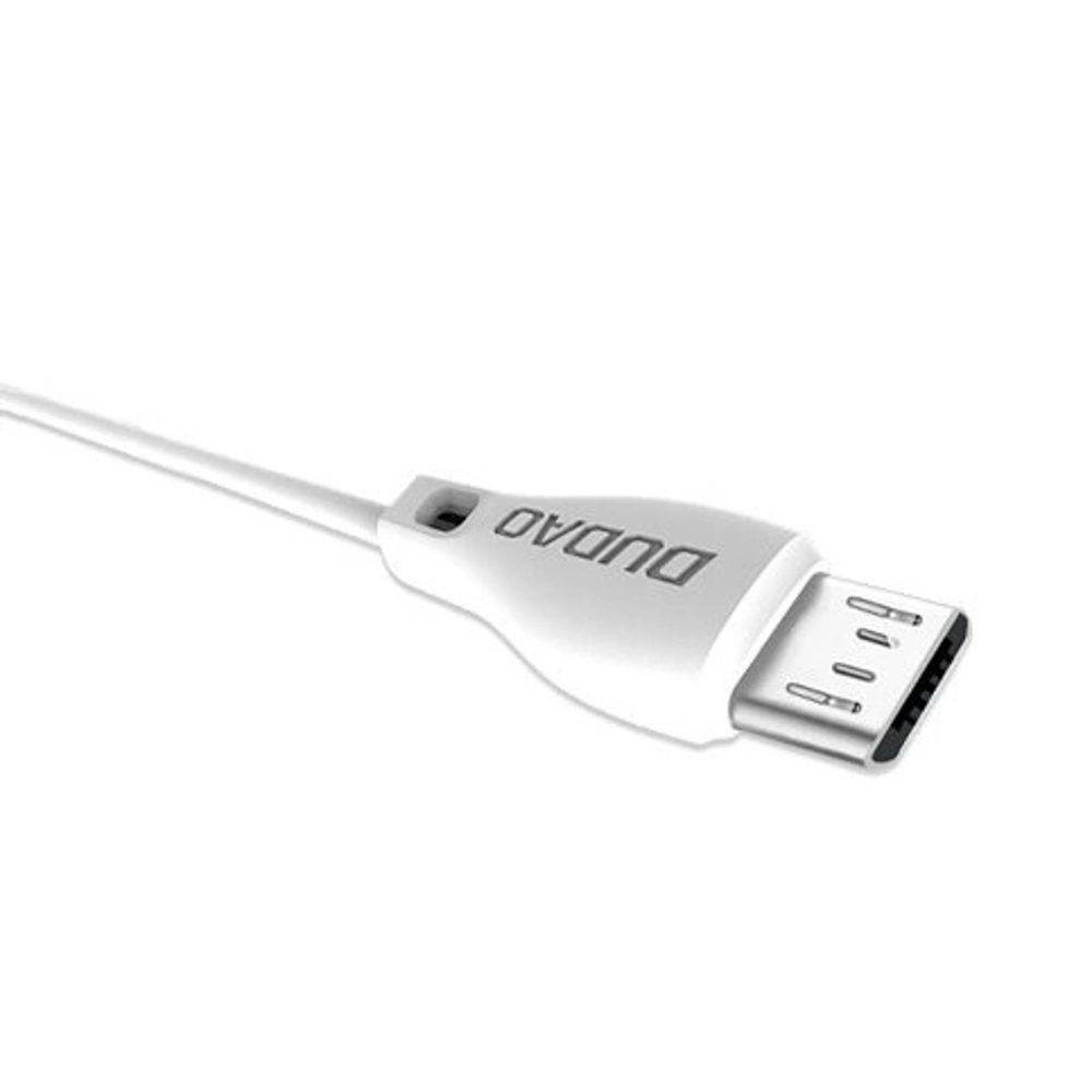 Dudao L4M USB-A - MicroUSB 2.4 A Cable 1m - Whiteeng