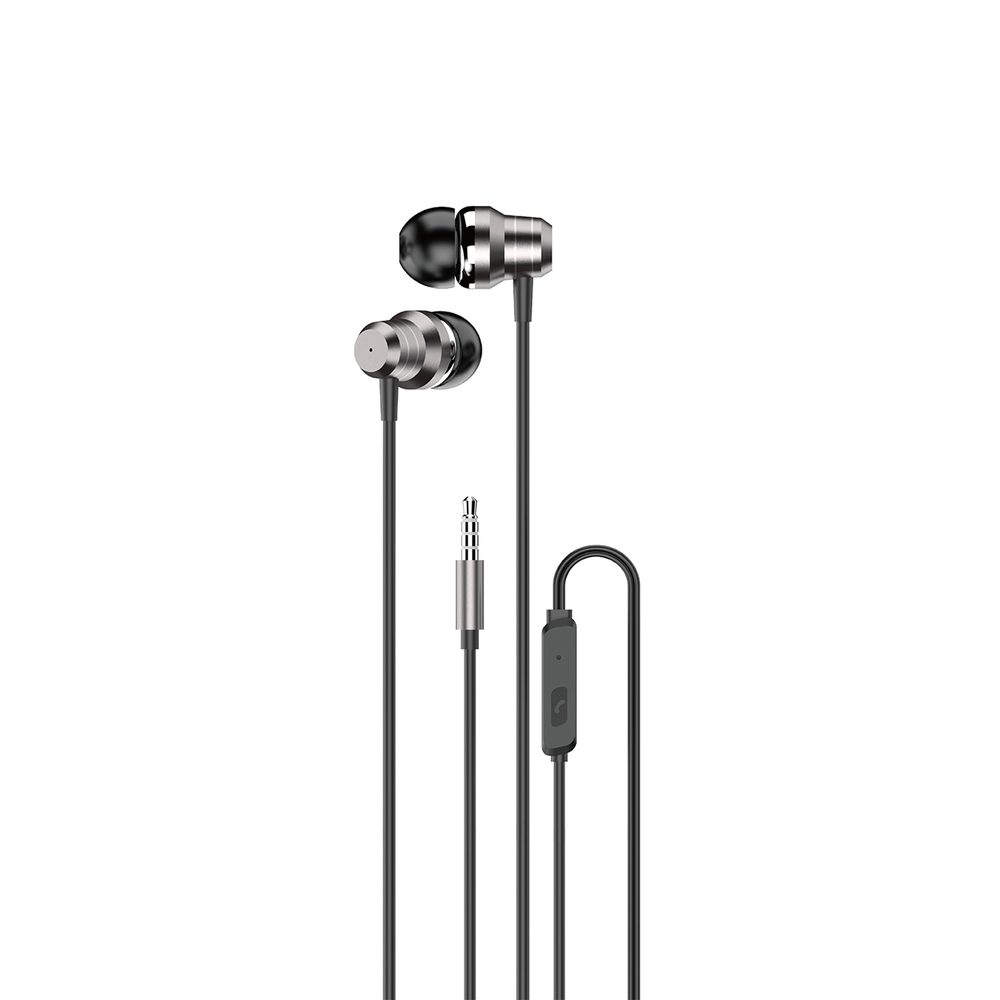 Dudao X10PRO in-ear headphones, wired, 3.5mm mini jack - blackeng