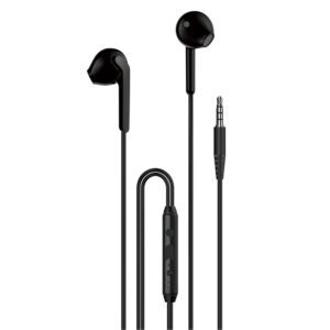 Dudao X3 Wired USB-C In-Ear Headphones - Blackeng