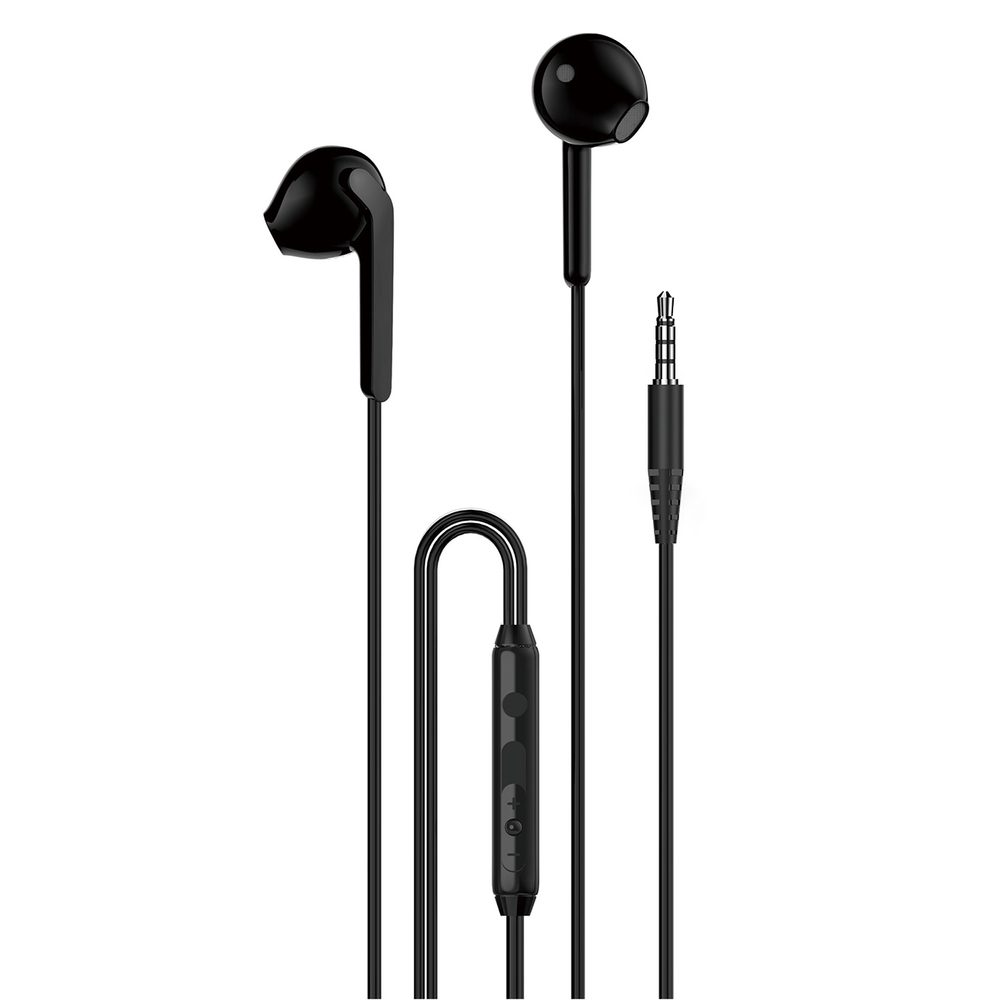 204523_1 Dudao X3 Wired USB-C In-Ear Headphones - Blackeng
