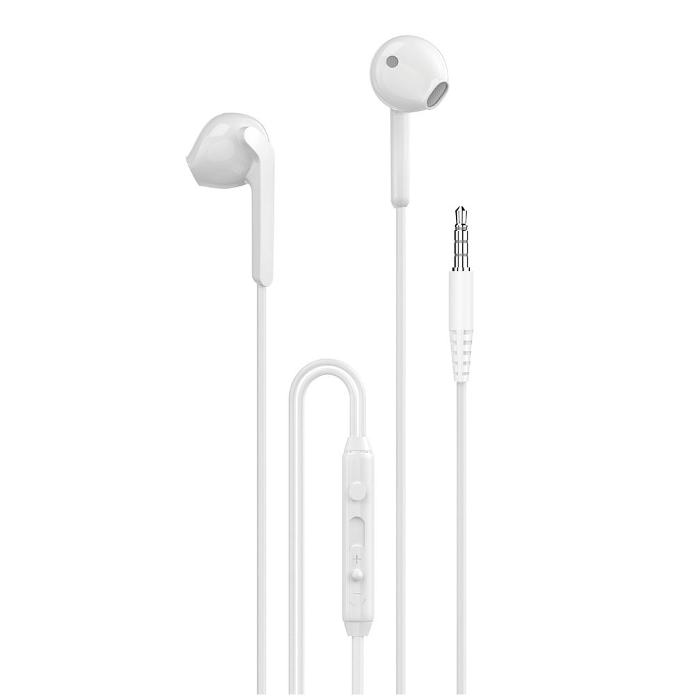 204524_1 Dudao X3 Wired USB-C In-Ear Headphones - Whiteeng
