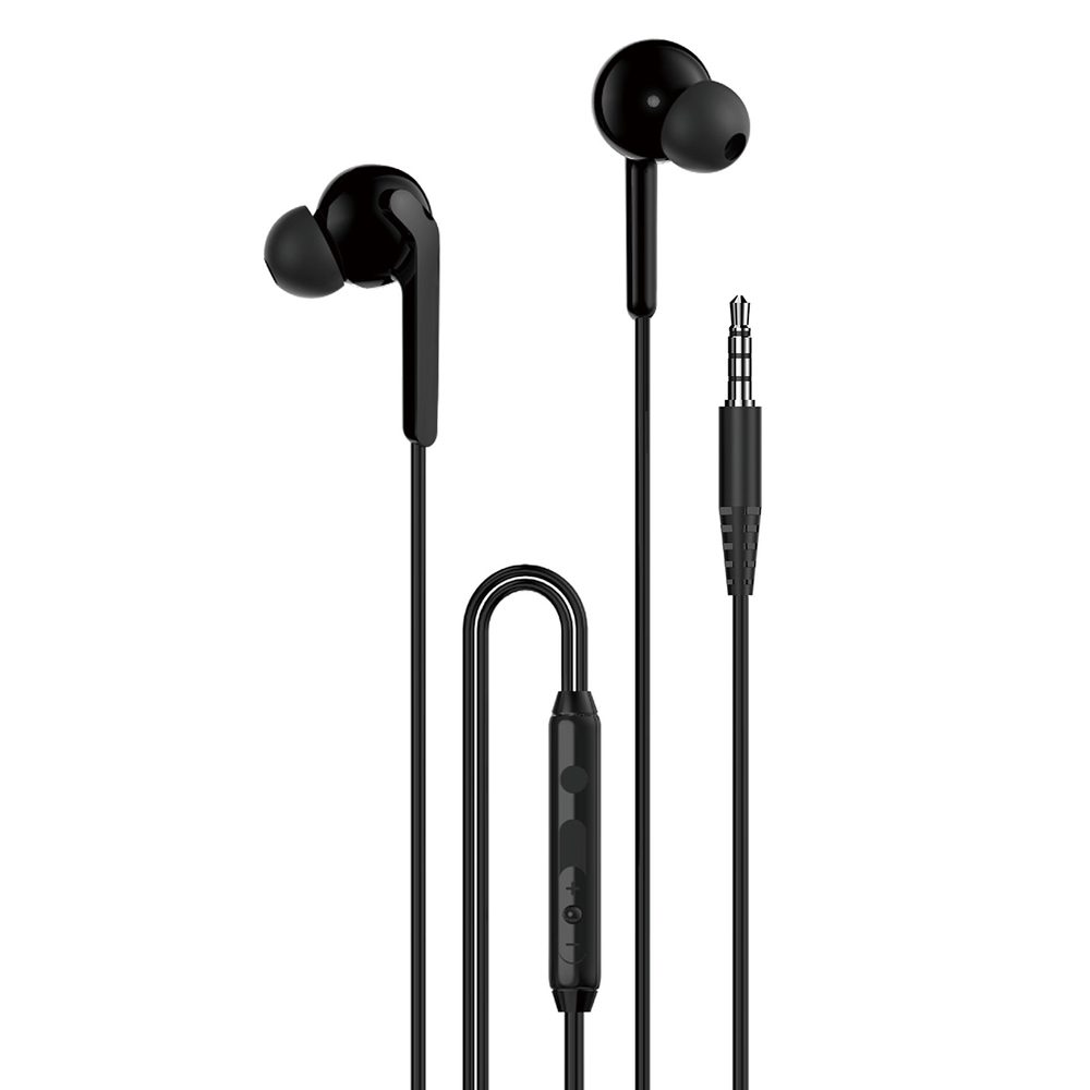 204525_1 Dudao X3+ Wired USB-C In-Ear Headphones - Blackeng