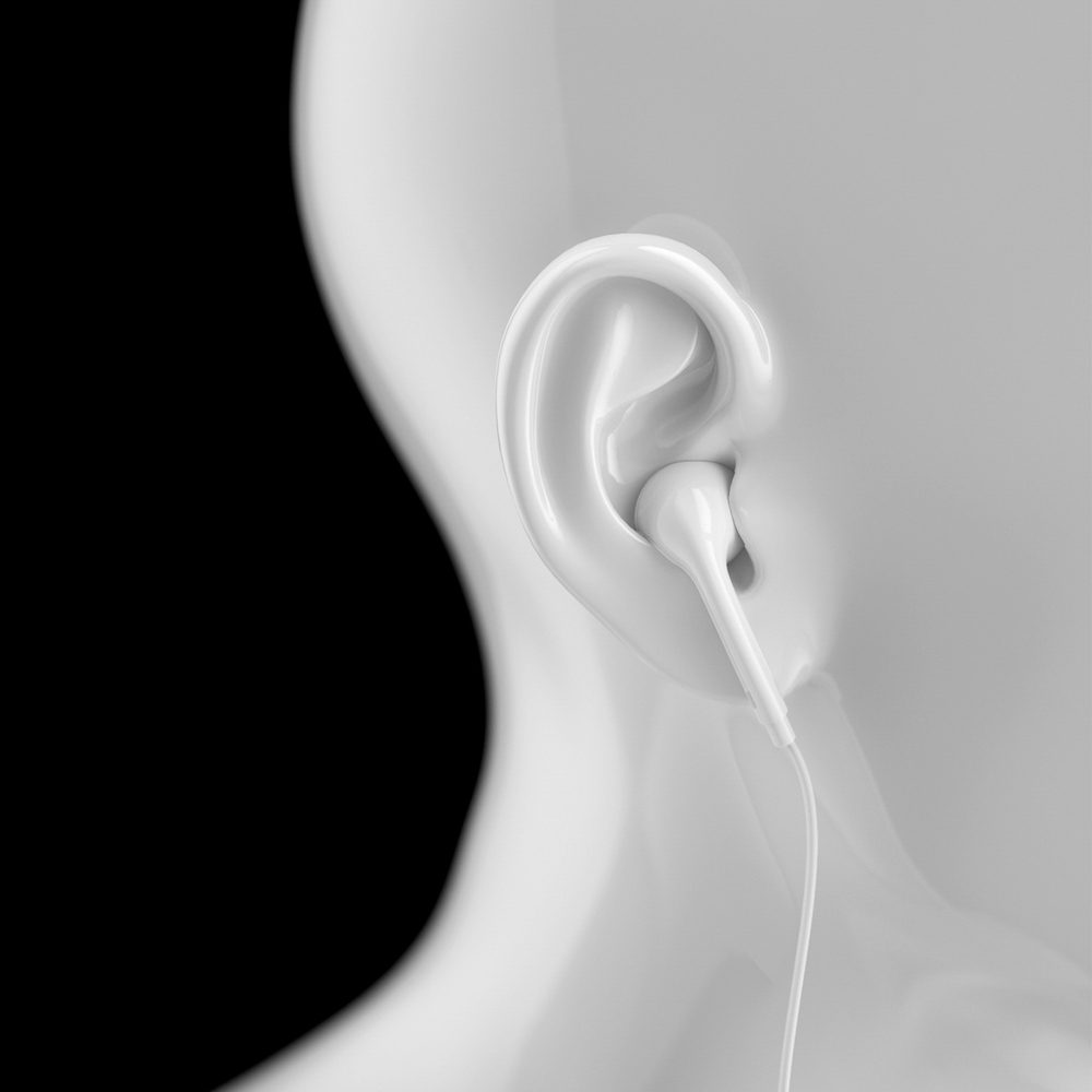 Dudao X14+ Wired In-Ear Headphones with Lightning Connector 1.2m - Whiteeng