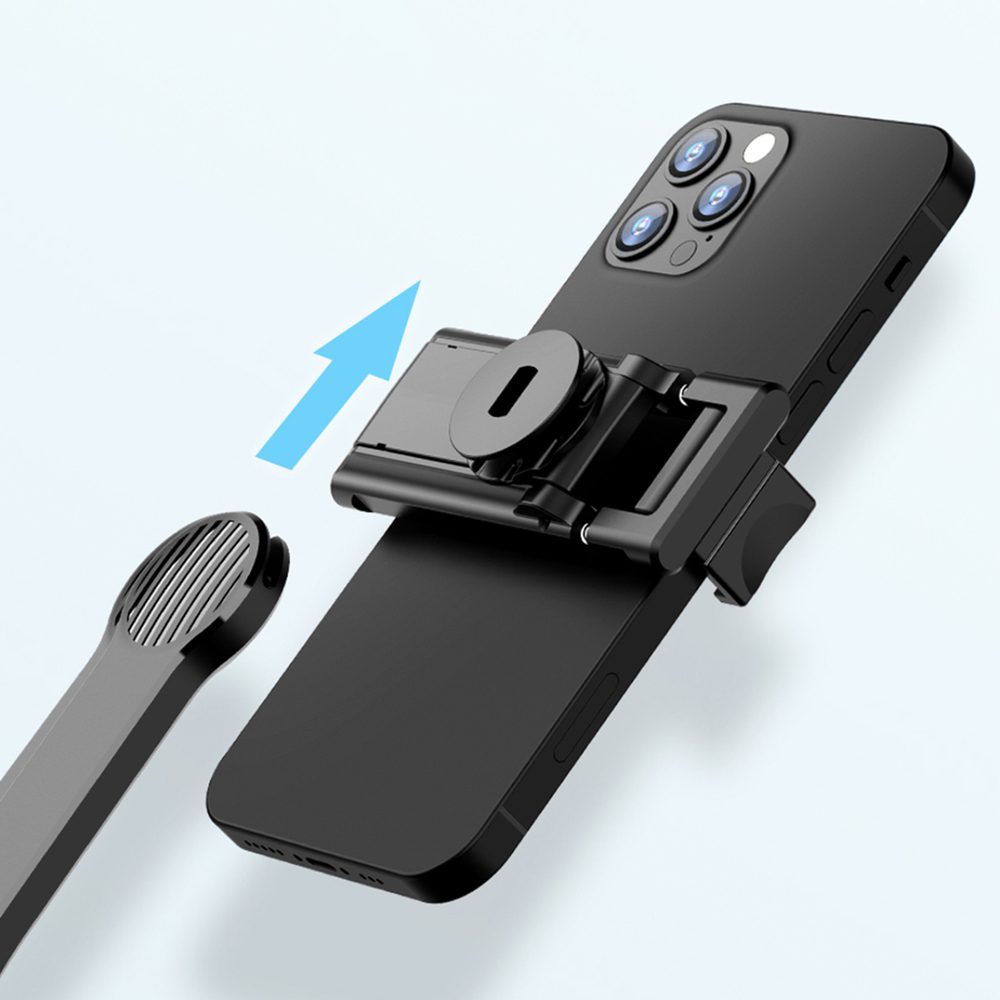 Selfie stick Dudao F18S 4-in-1 foldable tripod with remote control - blackeng