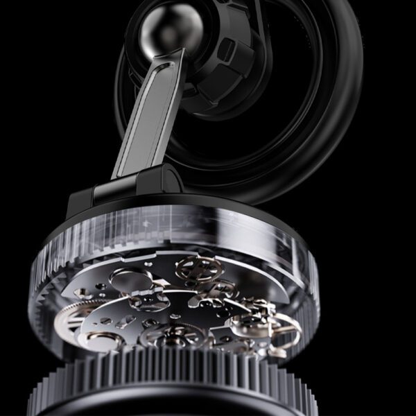 Dudao F24X MagSafe Compatible Car Holder with Suction Cup - Blackeng