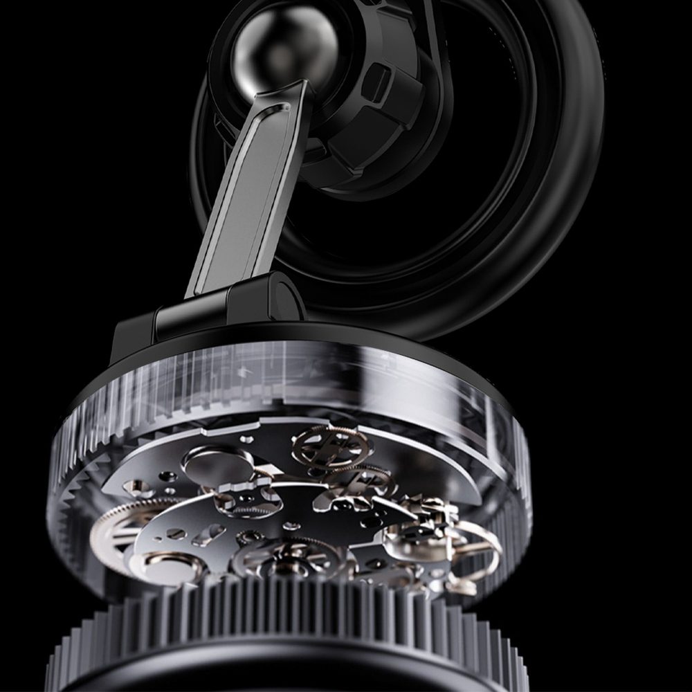 Dudao F24X MagSafe Compatible Car Holder with Suction Cup - Blackeng