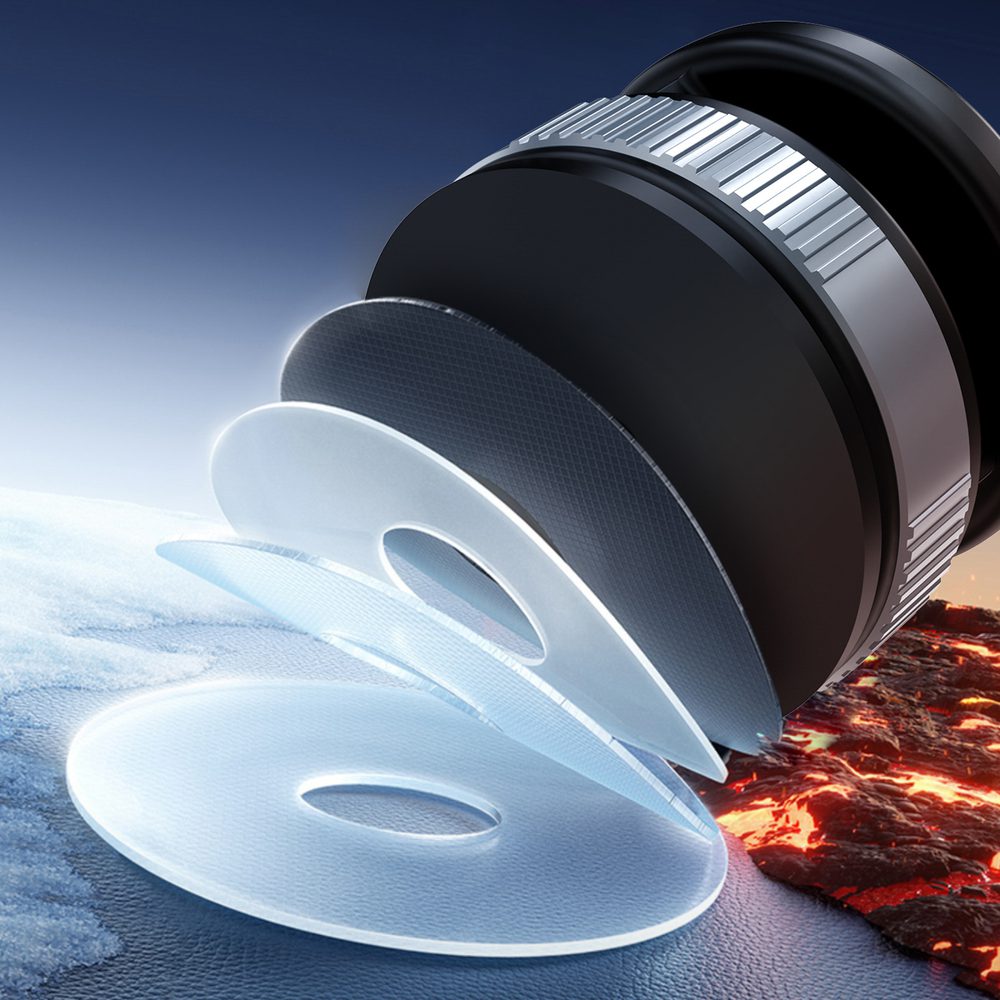 204531_6 Dudao F24PRO MagSafe Compatible Car Holder with Suction Cup for Windshield or Dashboard - Blackeng