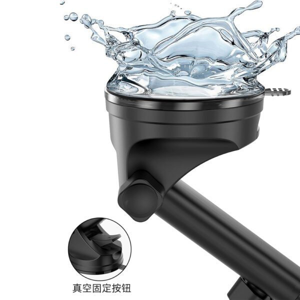 Dudao F5N+ gravity car holder with suction cup for windshield or dashboard - blackeng