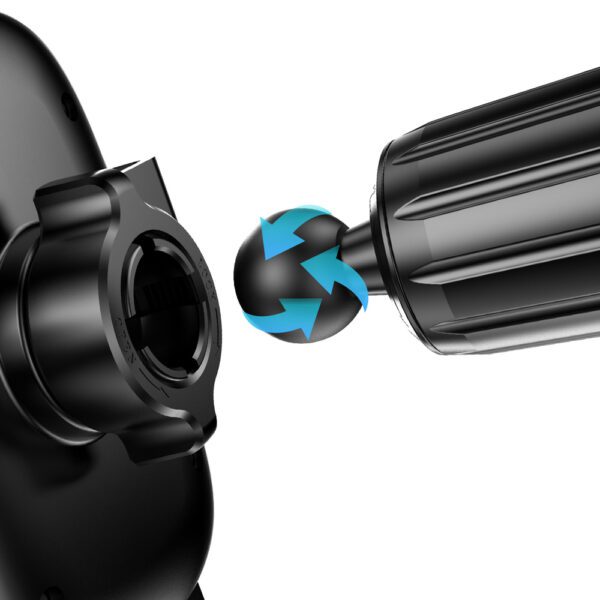 Dudao F5N+ gravity car holder with suction cup for windshield or dashboard - blackeng