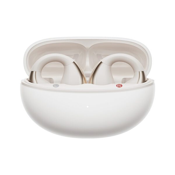 OWS QCY Crossky C30 Earphones with Clip IPX4 Bluetooth 5.4 - Whiteeng