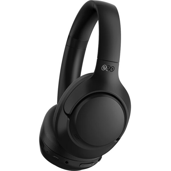 QCY H3 Over-Ear Headphones with ANC and Bluetooth 5.4 - Blackeng