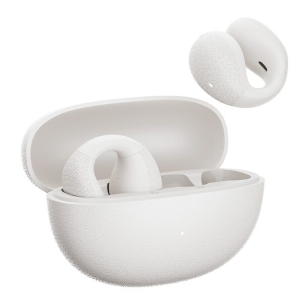 OWS QCY Crossky C10 Earphones with ENC Clip IPX5 Bluetooth 5.4 - Whiteeng