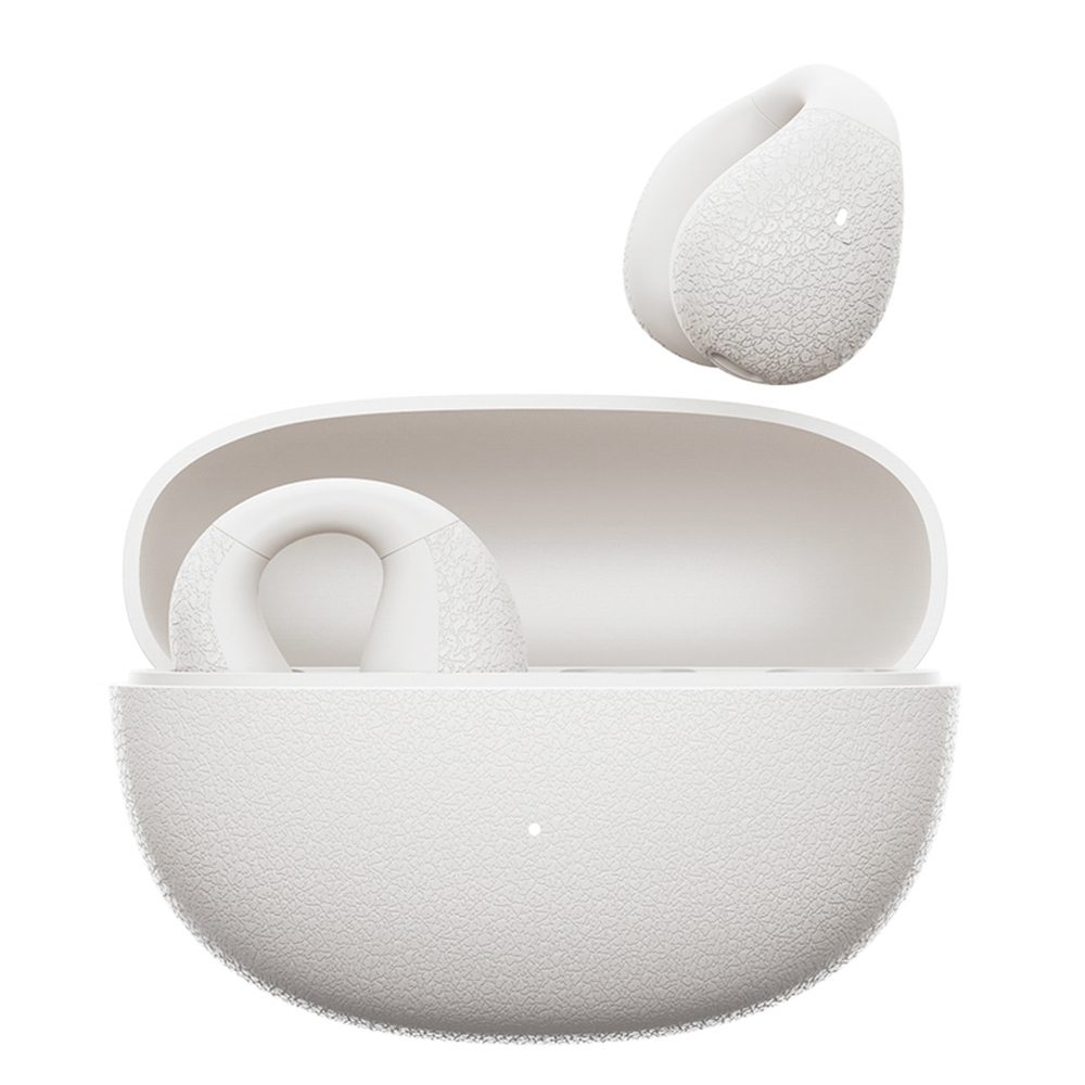 OWS QCY Crossky C10 Earphones with ENC Clip IPX5 Bluetooth 5.4 - Whiteeng