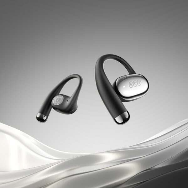 OWS QCY Crossky R70 LDAC IPX5 Headphones with Ear Hooks - Blackeng