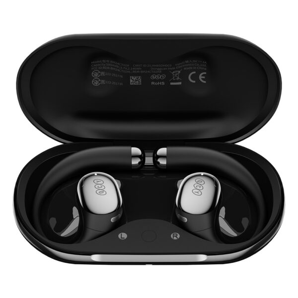 OWS QCY Crossky R70 LDAC IPX5 Headphones with Ear Hooks - Blackeng