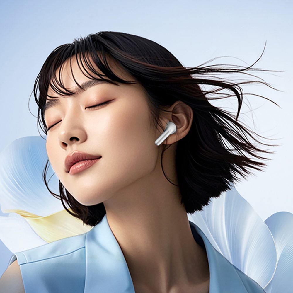 QCY AilyBuds E10 LDAC ENC IPX4 In-Ear Headphones - Whiteeng