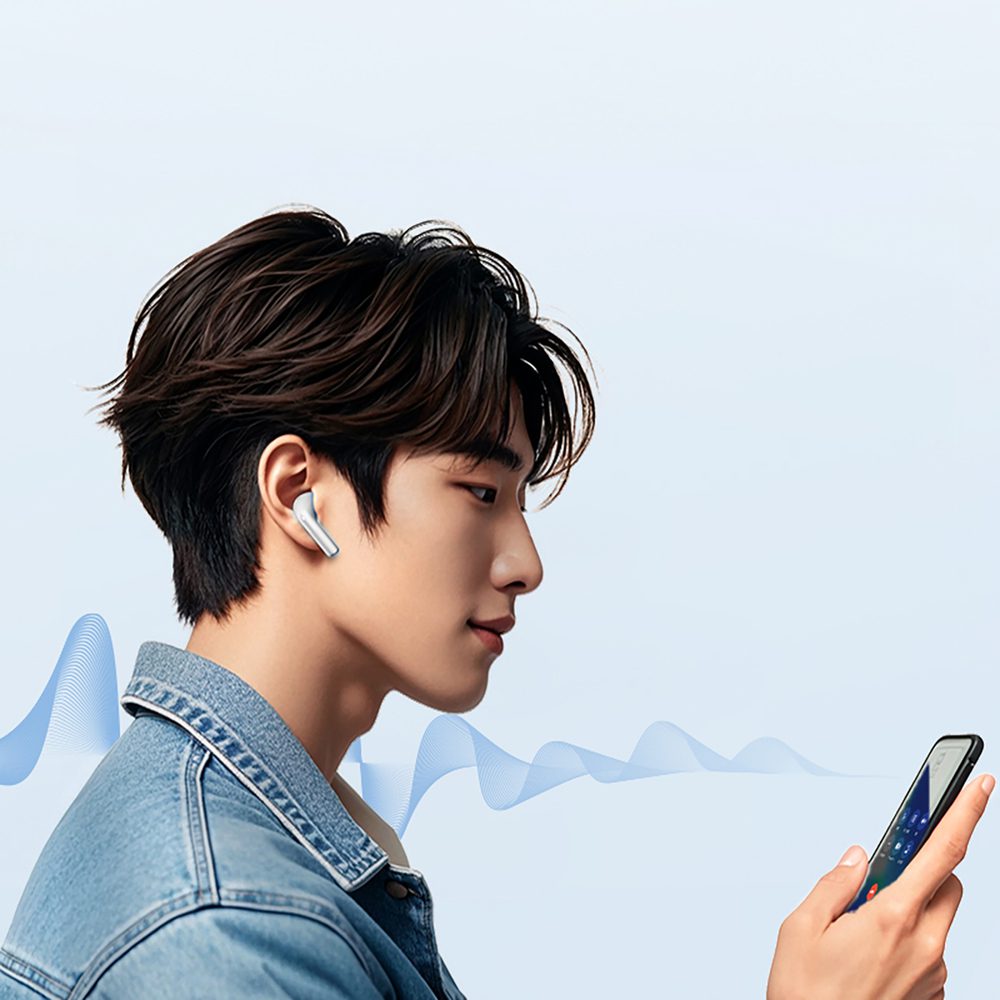 QCY AilyBuds E10 LDAC ENC IPX4 In-Ear Headphones - Whiteeng