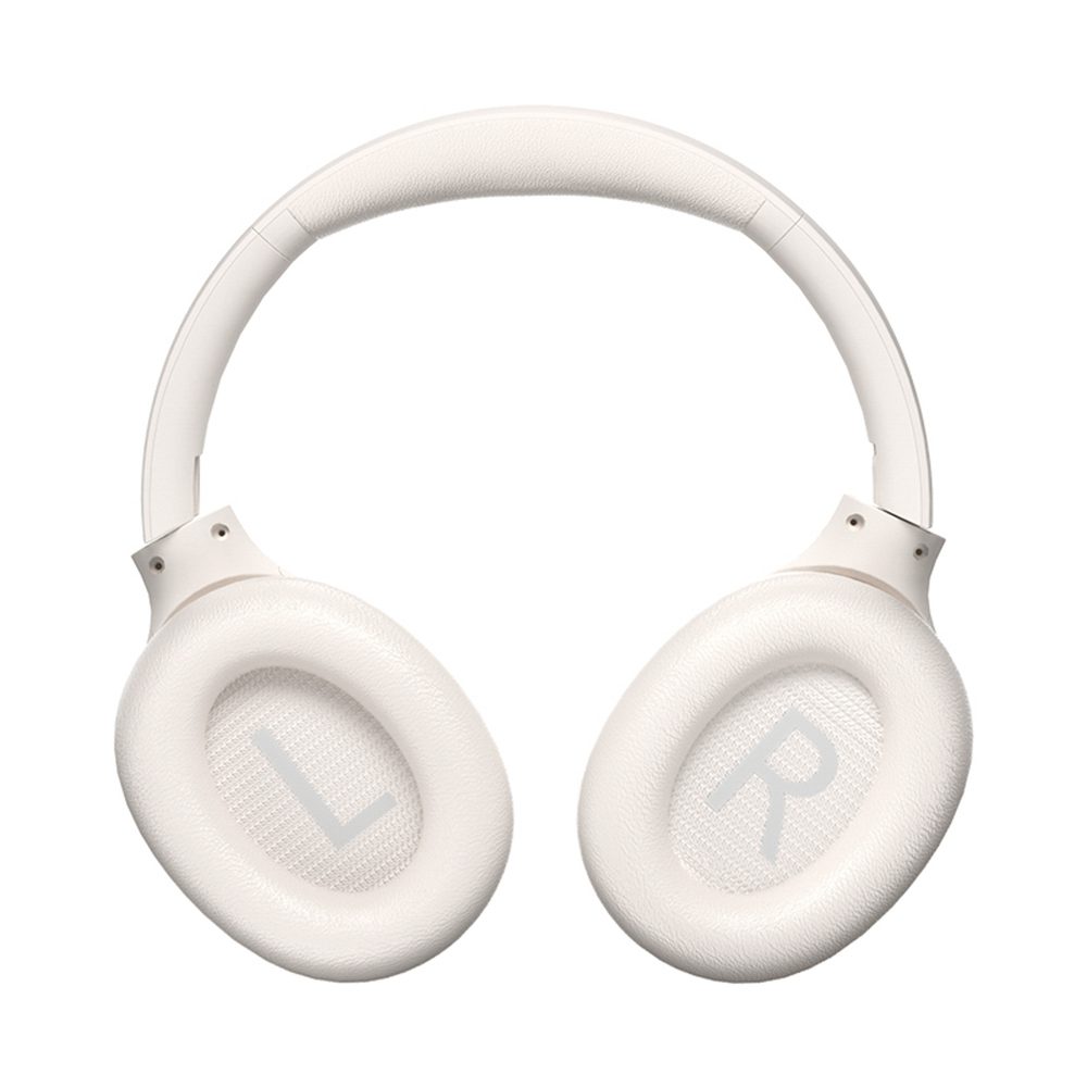 QCY H3 Lite Over-Ear Headphones with ANC and Bluetooth 5.3 - Whiteeng